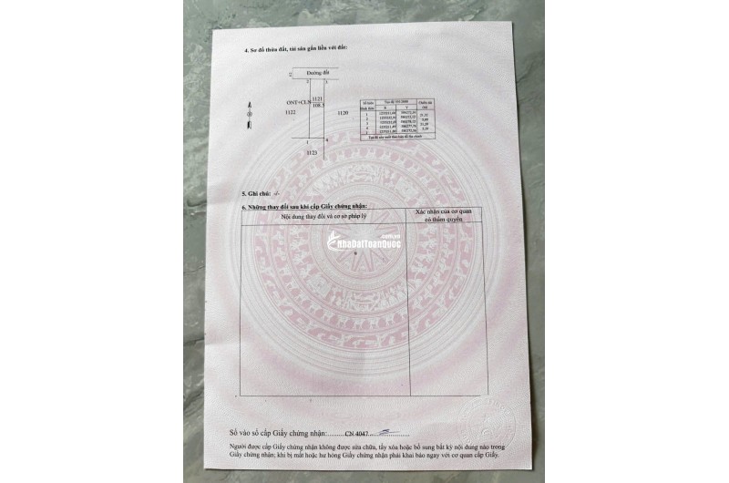 Nhanh tay sở hữu lô đất lý tưởng tại Xã Bàu Đồn, Gò Dầu, Tây Ninh.